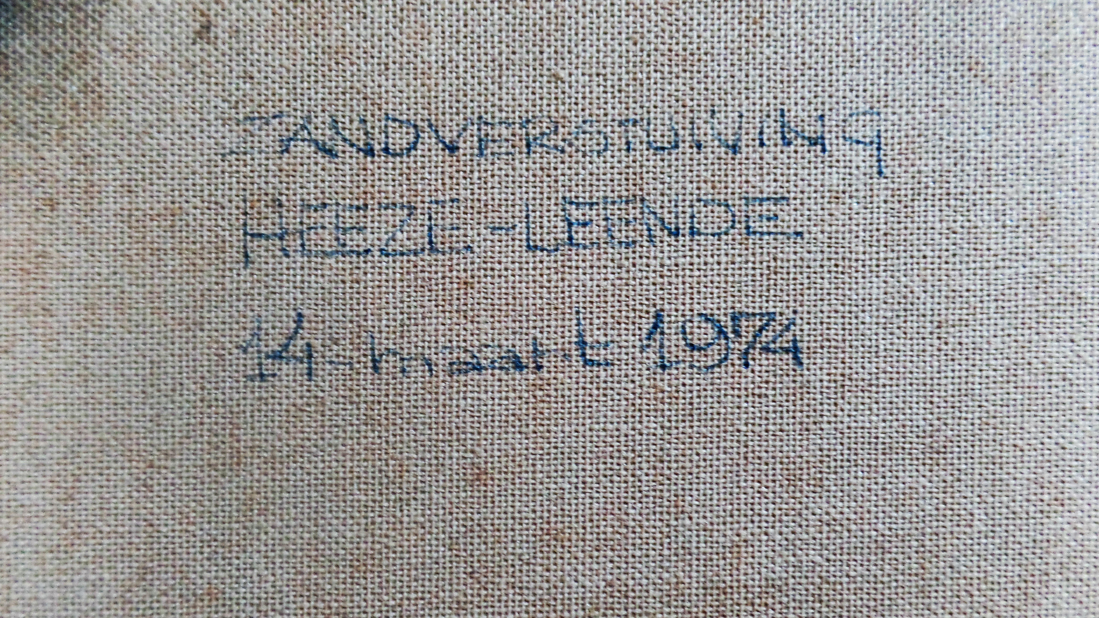 Michiel Warbroek - Zandverstuiving Heeze-Leende olieverf  kopen? Bied vanaf 75!