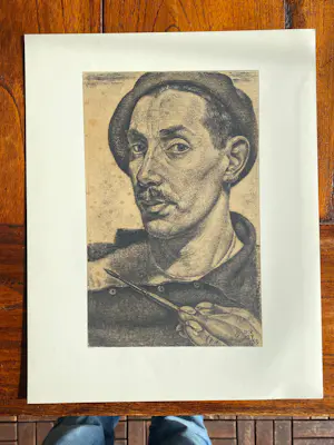 Dick Ket - Acht tekeningen van Dick Ket kopen? Bied vanaf 75!