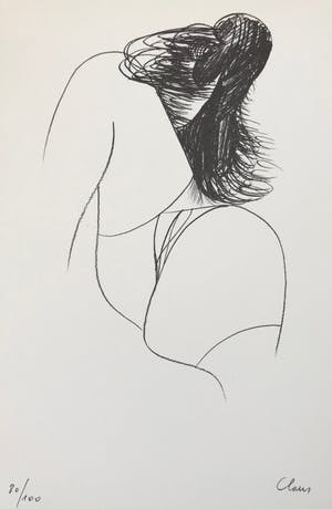 Hugo Claus - Mooie litho - gesigneerd - 1978 - 80/100 kopen? Bied vanaf 85!