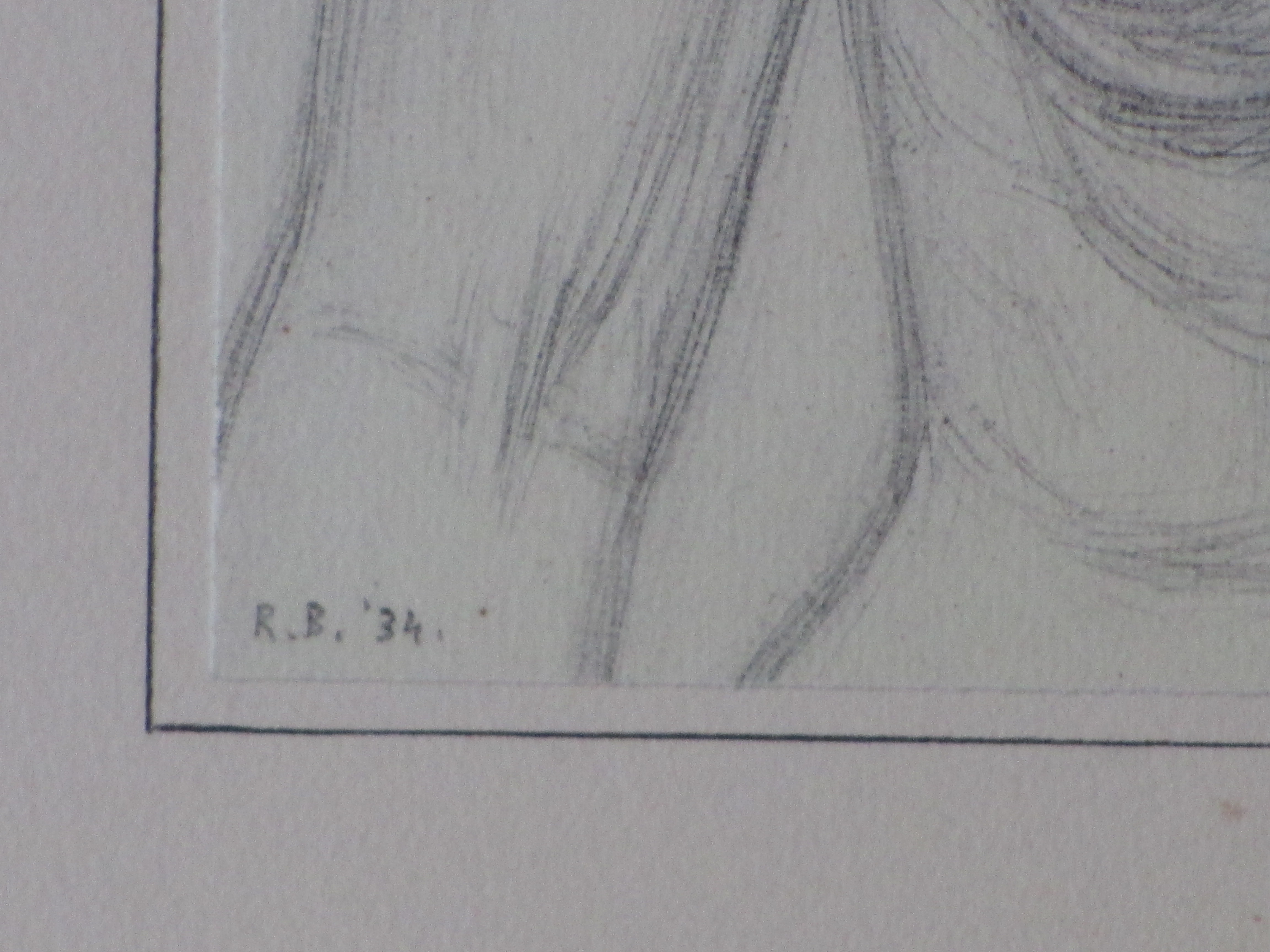 Rudolf Bremmer - Naaktportret vrouw - Tekening kopen? Bied vanaf 30!