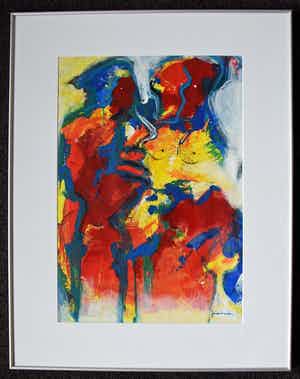 Jos van Beek - Zonder titel verkocht voor € 25!