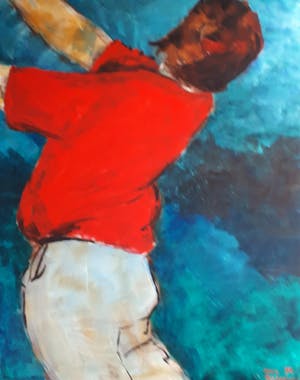 Anke Peddemors - tweeluik golf 100x160 kopen? Bied vanaf 75!