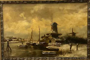 Louis van der Pol - Havengezicht kopen? Bied vanaf 140!