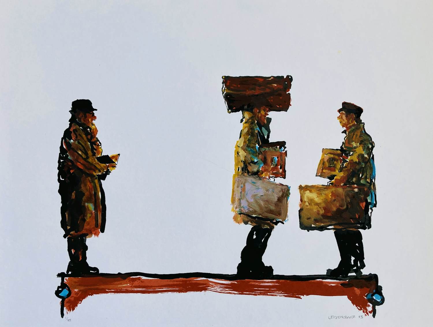 Hans Leyerzapf - De reis verkocht voor € 225!