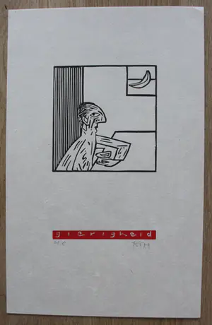 Tom Thijsse - 7 houtsneden: De zeven Hoofdzonden - 1999 kopen? Bied vanaf 1!