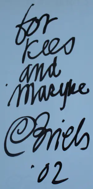 Clemens Briels - Zeefdruk op hout + gesigneerd boek - 2005 kopen? Bied vanaf 125!