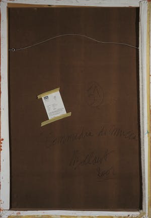 Jan Bollaert - Gemengde techniek op board, Commedia di Mucca (Groot) kopen? Bied vanaf 80!