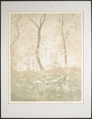 Abe Gerlsma - Ets en aquatint, Westernijkerk kopen? Bied vanaf 60!