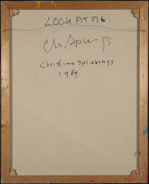 Christine Spierings - Olieverf op doek, Look at me kopen? Bied vanaf 60!