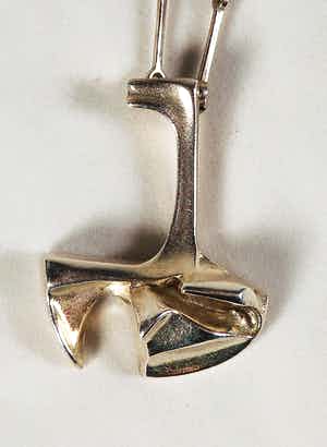 Björn Weckström - Lapponia - Zilveren (925) collier met hanger verkocht voor € 150!