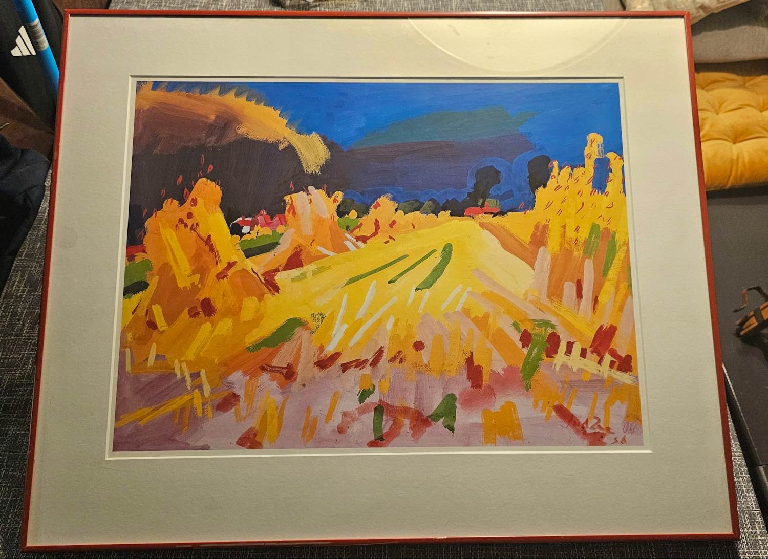 Jan van der Zee - Korenschoven op het land kopen? Bied vanaf 40!