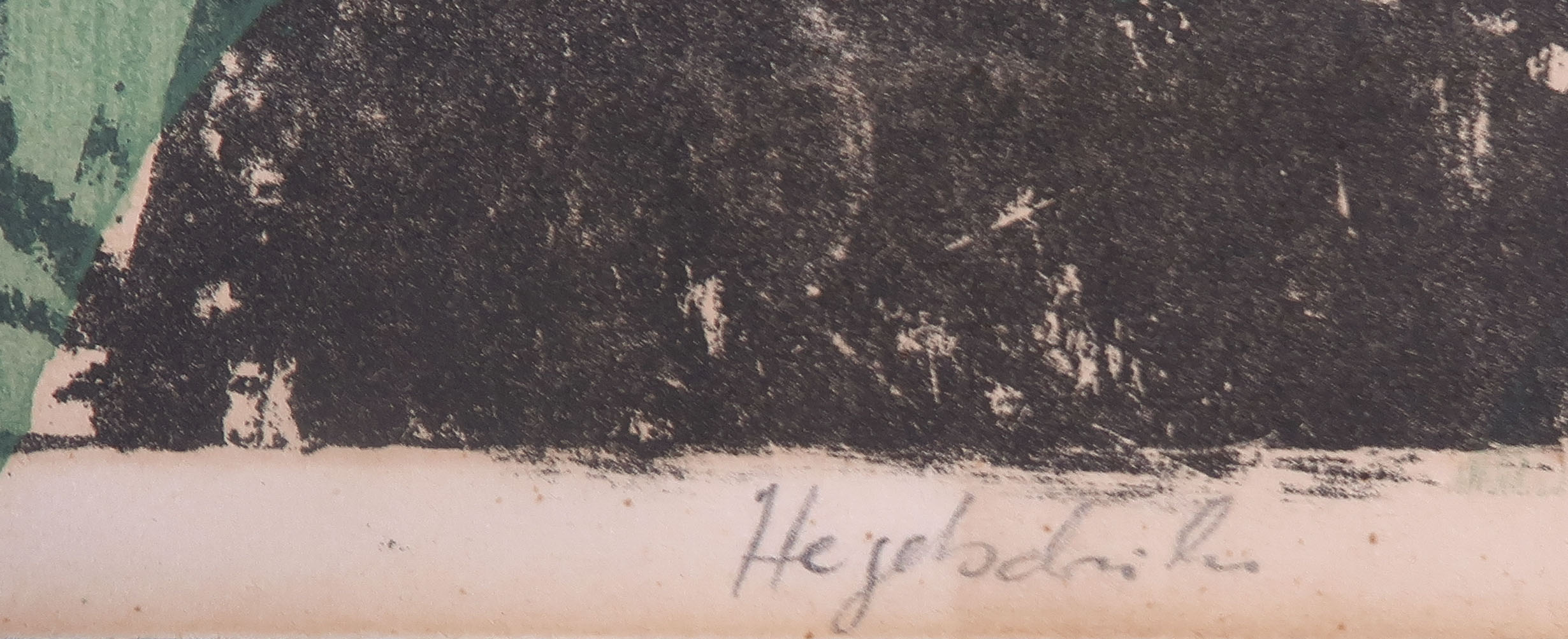 Niet of onleesbaar gesigneerd - Litho, Ezel kopen? Bied vanaf 1!