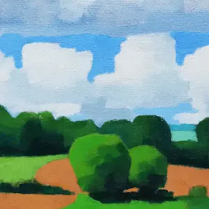 Willem Visser - Klein Eifellandschap 02 kopen? Bied vanaf 65!