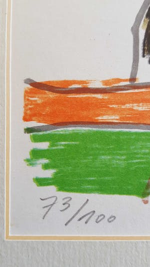 Corneille - Zeefdruk uit 1973 cinquante ans de poezie kopen? Bied vanaf 1!