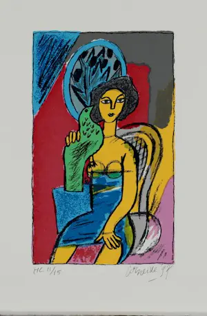 Corneille - 3 kleuren litho's en een boek: l'amour au jour le jour II - 1997 kopen? Bied vanaf 799!