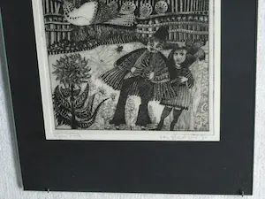 Hans van Draanen - Ets , Zonder titel - 1971 kopen? Bied vanaf 1!