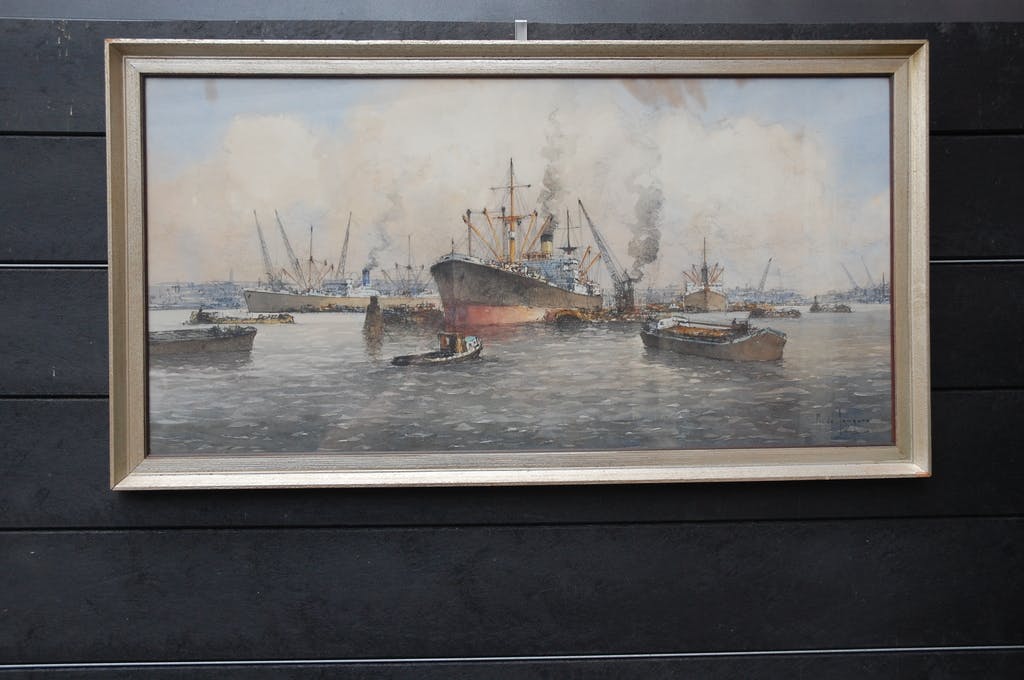 Marius de Jongere - M de Jongere Bedrijvigheid in Rotterdamse haven kopen? Bied vanaf 595!