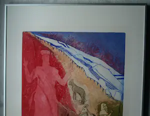 Marcus van Loopik - Ingelijste ets , Grote Verzoendag , Jom Kippoer - 1993 kopen? Bied vanaf 1!