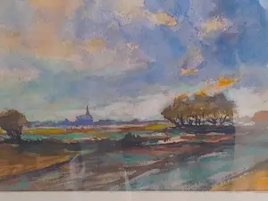 Herman van der Avoort - Landschap bij Reuver (Nederland) kopen? Bied vanaf 50!