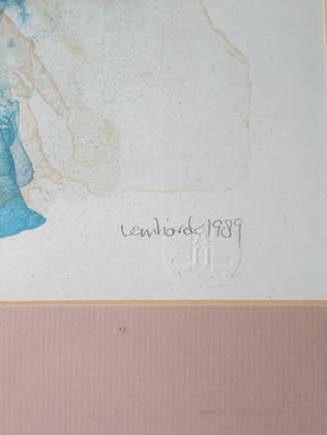 Hans Vanhorck - Afscheid - Lithografie kopen? Bied vanaf 25!