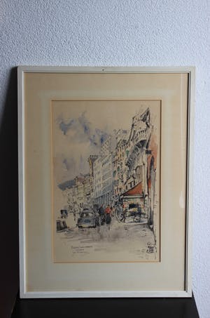 Jan Korthals - Piazza Caricamento Genova kopen? Bied vanaf 120!