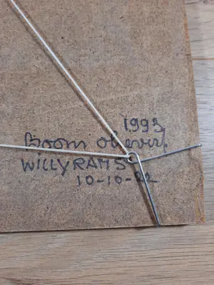 Willy Rams - Boom - Olieverf op paneel kopen? Bied vanaf 25!