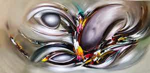 Gena - Abstract Vision verkocht voor € 250!