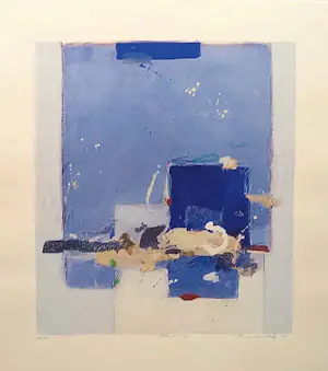 Ron van der Werf - MIXED/MEDIA/Zeefdruk ETUDE II Handgesigneerd kopen? Bied vanaf 89!