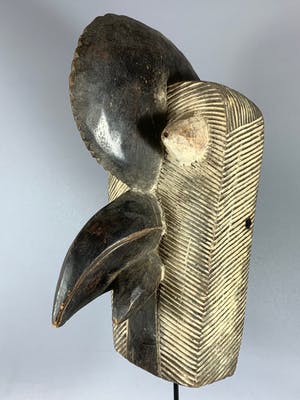 Songye - Tribal used African Songye Bird mask - Cameroon. kopen? Bied vanaf 35!