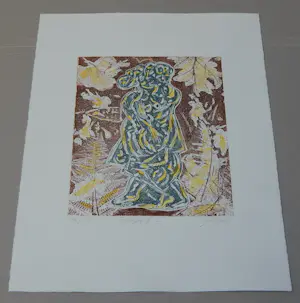 Andreas Dress - Elegie 1 - Radierung, von Hand aquarelliert 2007 kopen? Bied vanaf 60!