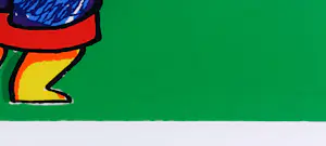 Herman Brood - Zeefdruk, Zonder titel - Ingelijst kopen? Bied vanaf 300!