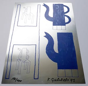 Klaas Gubbels - Kannen, zeefdruk op aluminium kopen? Bied vanaf 250!