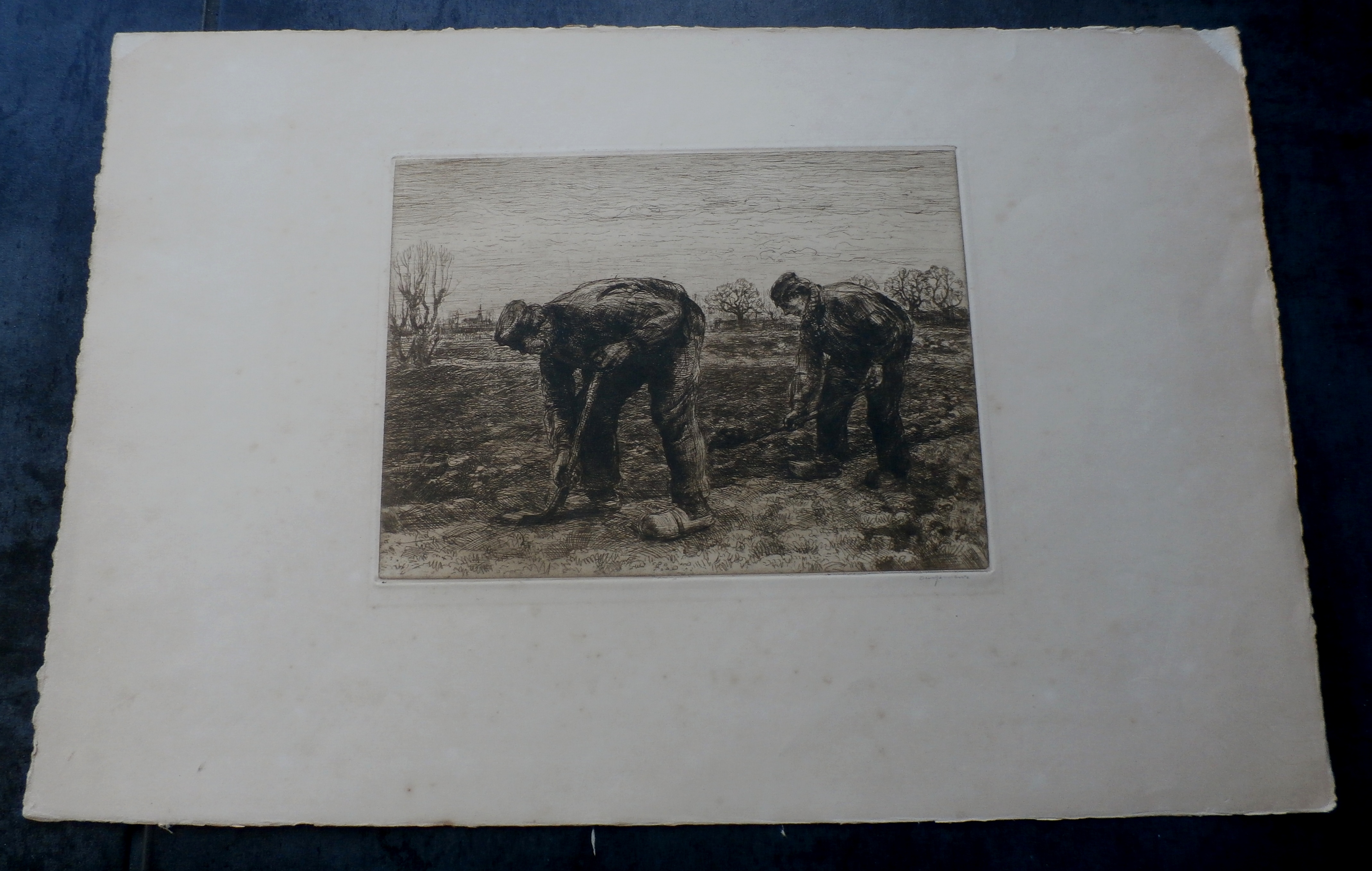 Waalko Jans Dingemans (sr.) - ets: werkende boeren op het land kopen? Bied vanaf 55!