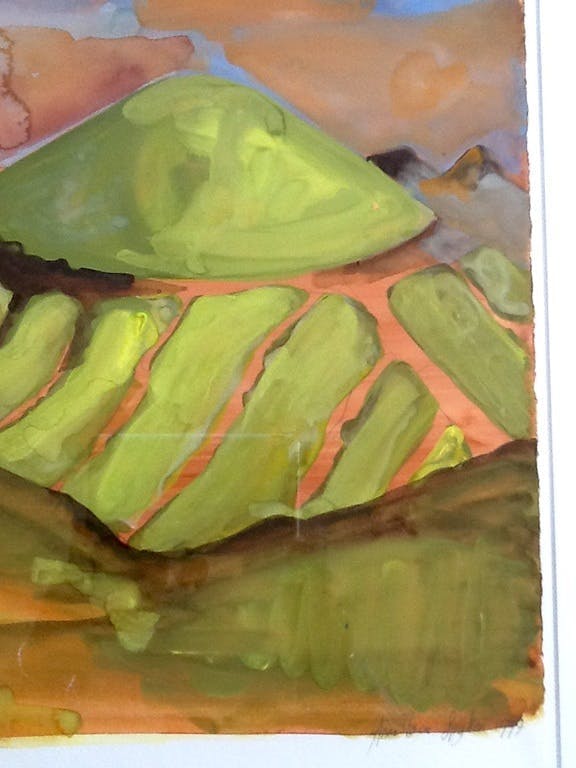 Anne Marie Spijker - Anne Marie Spijker, Gouache gesigneerd en ingelijst kopen? Bied vanaf 1!