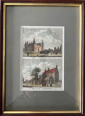 AcheterAbraham Rademaker - Helmond / Benderen - Handgekleurde Gravure, Ingelijst? Enchérissez de 30!