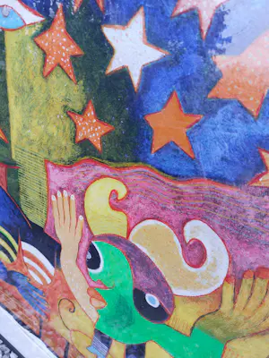 Clemens Briels - Exclusievere bewerkte zeefdruk Algunes Gente... kopen? Bied vanaf 295!