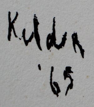 Toon Kelder - litho: Abstract - 1965 kopen? Bied vanaf 45!