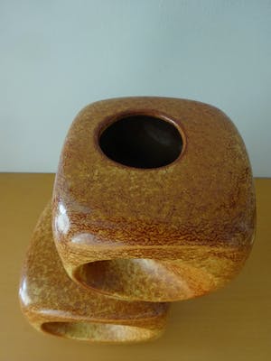 Bertoncello - Dubbele kubus keramisch object kopen? Bied vanaf 95!