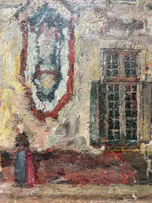 Rene Bosiers - Historisch stadsgezicht Antwerpen kopen? Bied vanaf 75!