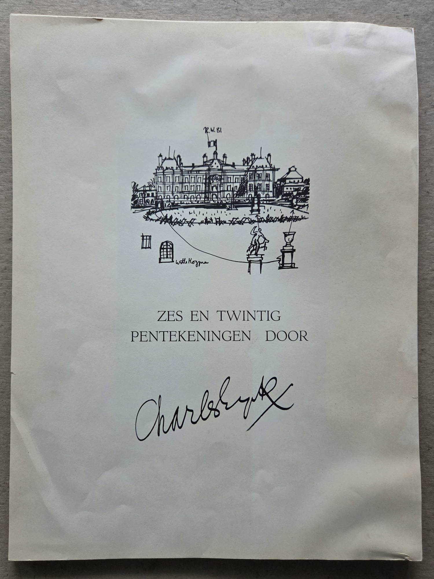 Charles Eyck - Zes en twintig pentekeningen. kopen? Bied vanaf 99!