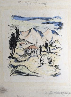 Franz Heckendorf - C5004-22, Kerkje in het dal kopen? Bied vanaf 200!