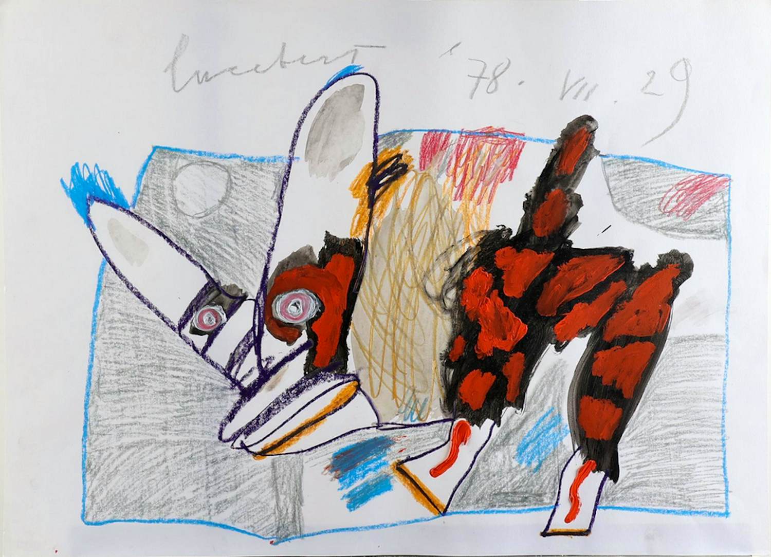 Lucebert - Das kranke tier (The Crazy animal) kopen? Bied vanaf 1080!