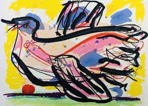 Kees Salentijn - big bird verkocht voor € 45!