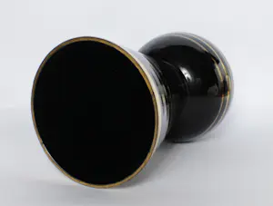 Glasfabriek De Rupel Boom - glazen hyaliet vaas met gouden banden kaufen? Bieten Sie von 30!