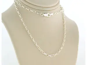 zilveren collier - 50 cm lang - 5.0 gram kopen? Bied vanaf 60!