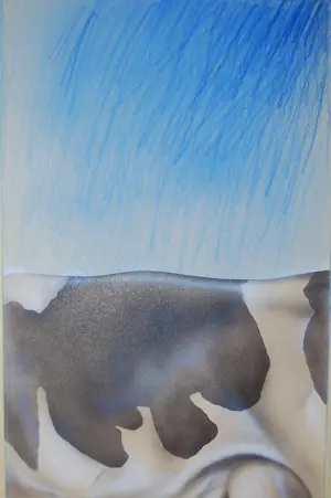 Kees Gerritse - Chère vache I, II, III - 3 potloodtekeningen - elk apart ingelijst kopen? Bied vanaf 395!