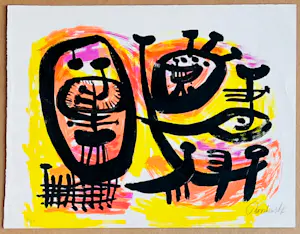 Anton Rooskens - litho - 1967 kopen? Bied vanaf 235!