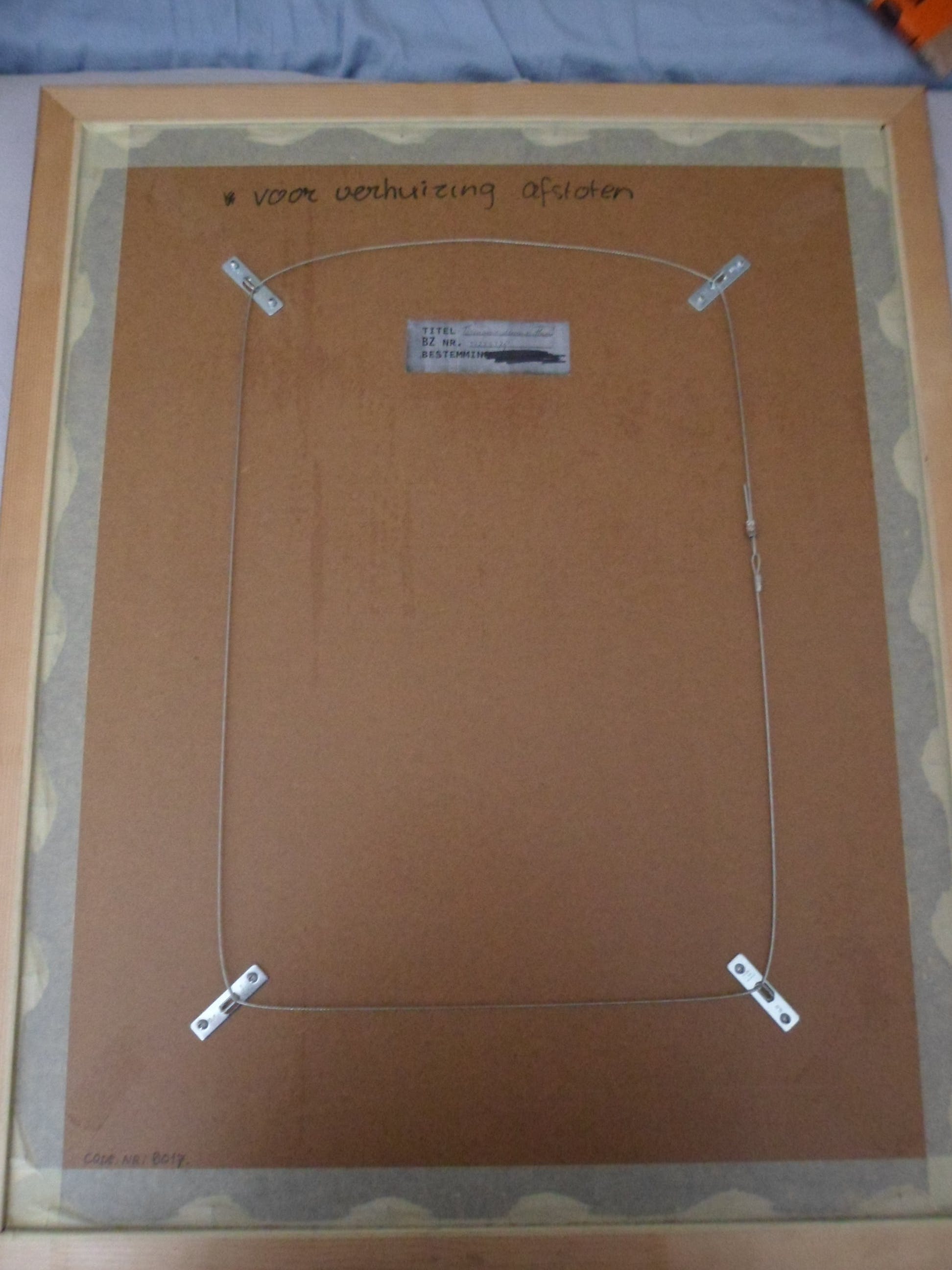 Hans Buining - Kleuren ets , titel, "Toscaanse droom ". kopen? Bied vanaf 20!