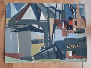 Frans Hollaardt - Havengezicht kopen? Bied vanaf 39!