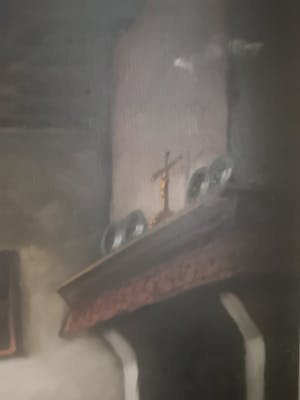 Niet of onleesbaar gesigneerd - Huiskamer van Welleer kopen? Bied vanaf 1!
